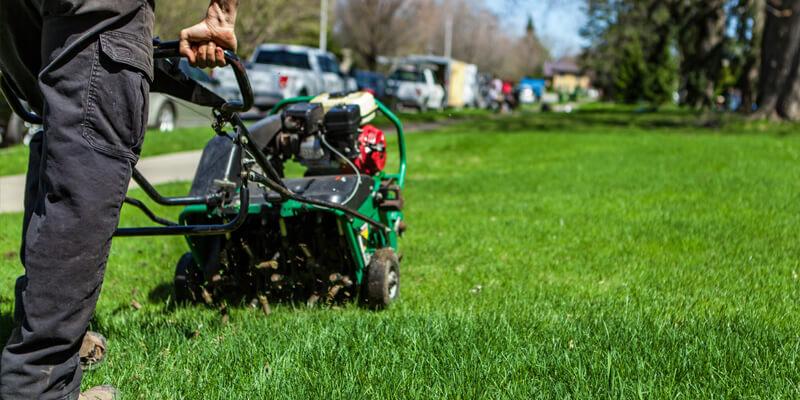 Georgia green lawn aeration 